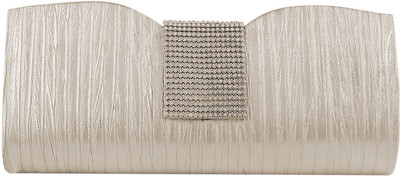 43% OFF on Galm Studs Women Casual Gold Fabric Clutch 43% OFF on Galm Studs Women Casual Gold Fabric Clutch