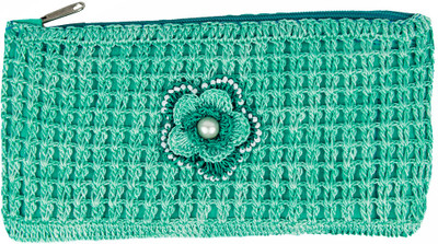 34% OFF on moKanc Women Casual, Party Green Silk Clutch 34% OFF on moKanc Women Casual, Party Green Silk Clutch