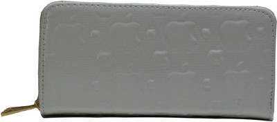 27% OFF on Lalana L-570 Women Casual White PU Clutch