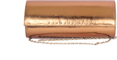 Mesmerizink Metalic Women Party Gold Genuine Leather Clutch Mesmerizink Metalic Women Party Gold Genuine Leather Clutch