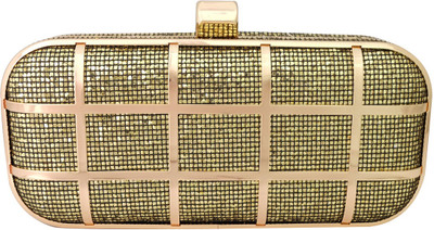 52% OFF on Super Drool Shimmer Women Formal Gold Metal Clutch 52% OFF on Super Drool Shimmer Women Formal Gold Metal Clutch