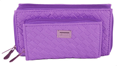 50% OFF on Magiq Girls Casual, Formal Purple Artificial Leather Wallet