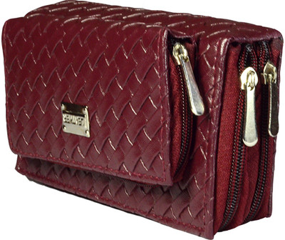 58% OFF on Magiq Mobile Women Casual Brown Artificial, Leather Clutch