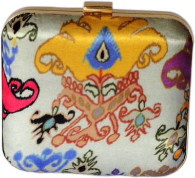 25% OFF on Tambourine Women Casual Multicolor Cotton Clutch