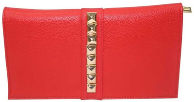 30% OFF on Mex Rectangle Women Casual Red Silicone Clutch