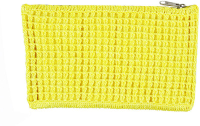 34% OFF on moKanc Women Casual Yellow Silk Clutch 34% OFF on moKanc Women Casual Yellow Silk Clutch