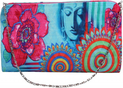55% OFF on Daks 428 Women Casual Multicolor Cotton Clutch