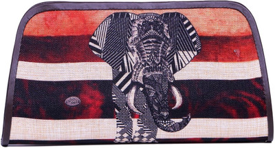 18% OFF on Vaz Women Casual Multicolor Fabric, PU Clutch 18% OFF on Vaz Women Casual Multicolor Fabric, PU Clutch