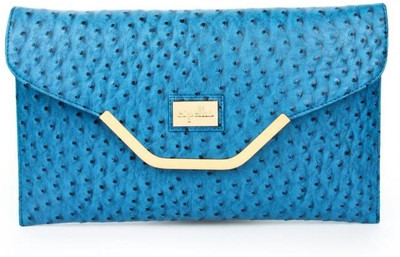 Espelho Blue Women Casual Blue PU Clutch Espelho Blue Women Casual Blue PU Clutch