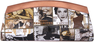 17% OFF on Maskfashion Beige Color Women Casual Beige PU Clutch