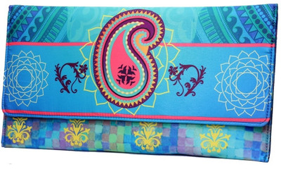 40% OFF on Craftstages Girls Casual Blue Fabric Clutch 40% OFF on Craftstages Girls Casual Blue Fabric Clutch