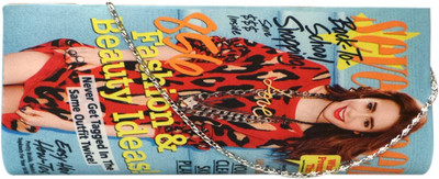 Bhamini Magazine Women Casual Multicolor PU Clutch