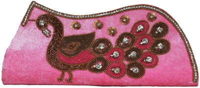 25% OFF on moKanc Women Party Pink Velvet Clutch 25% OFF on moKanc Women Party Pink Velvet Clutch
