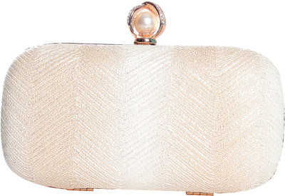 72% OFF on Eleegance 2323 Women Party White PU Clutch
