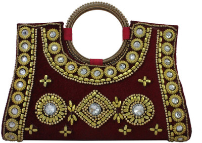 69% OFF on Vendee Lifestyle Party Wear Women Party Red, Gold Velvet Clutch 69% OFF on Vendee Lifestyle Party Wear Women Party Red, Gold Velvet Clutch
