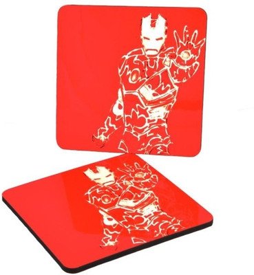 27% OFF on KeepChilling Square Medium Density Fibreboard Coaster Set