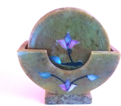 72% OFF on Artist Haat Round Stone Coaster Set 72% OFF on Artist Haat Round Stone Coaster Set