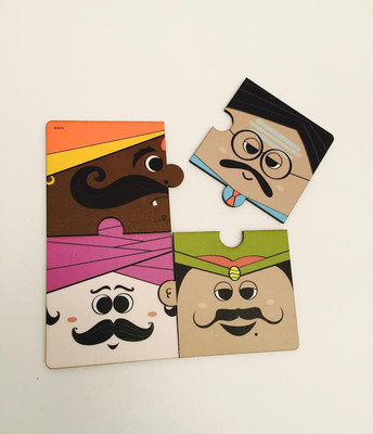 Kya Cheez Hai Square Acrylic Coaster Set