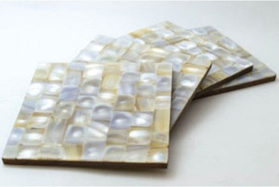 15% OFF on Creative Delights Square Pearl Coaster Set