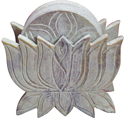64% OFF on Artist Haat Round Stone Coaster Set