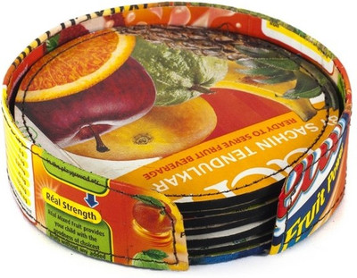 Green The Gap Round Rubber Coaster Set Green The Gap Round Rubber Coaster Set