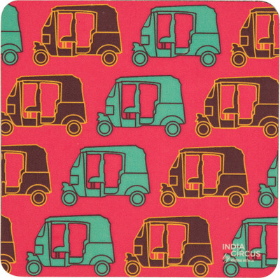 35% OFF on India Circus Square Rubber Coaster Set 35% OFF on India Circus Square Rubber Coaster Set