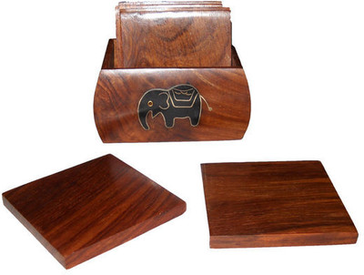 20% OFF on Crafts Paradise Square Wood Coaster Set 20% OFF on Crafts Paradise Square Wood Coaster Set