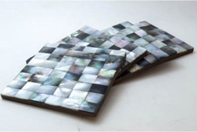 15% OFF on Creative Delights Square Pearl Coaster Set