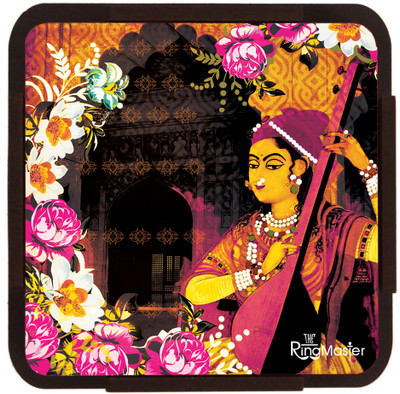 The Ringmaster Square Medium Density Fibreboard Coaster Set