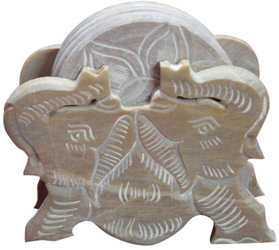 33% OFF on Artist Haat Round Stone Coaster Set 33% OFF on Artist Haat Round Stone Coaster Set
