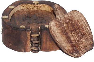 39% OFF on Woodino Handicrafts Heart Wood Coaster Set 39% OFF on Woodino Handicrafts Heart Wood Coaster Set