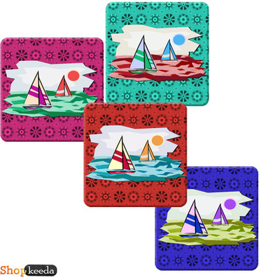 50% OFF on Shopkeeda Square Medium Density Fibreboard Coaster Set 50% OFF on Shopkeeda Square Medium Density Fibreboard Coaster Set