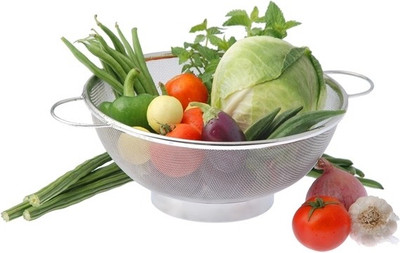 12% OFF on Elephant Basket Colander Steel Pack of 1 12% OFF on Elephant Basket Colander Steel Pack of 1