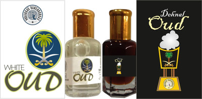 Purandas Ranchhoddas White & Dehnal Oud Attar Gift Set Purandas Ranchhoddas White & Dehnal Oud Attar Gift Set