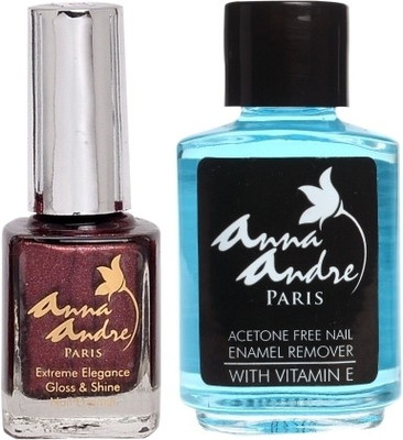 10% OFF on Anna Andre Paris Nail Polish & Nail Polish Remover Set Set of 2
