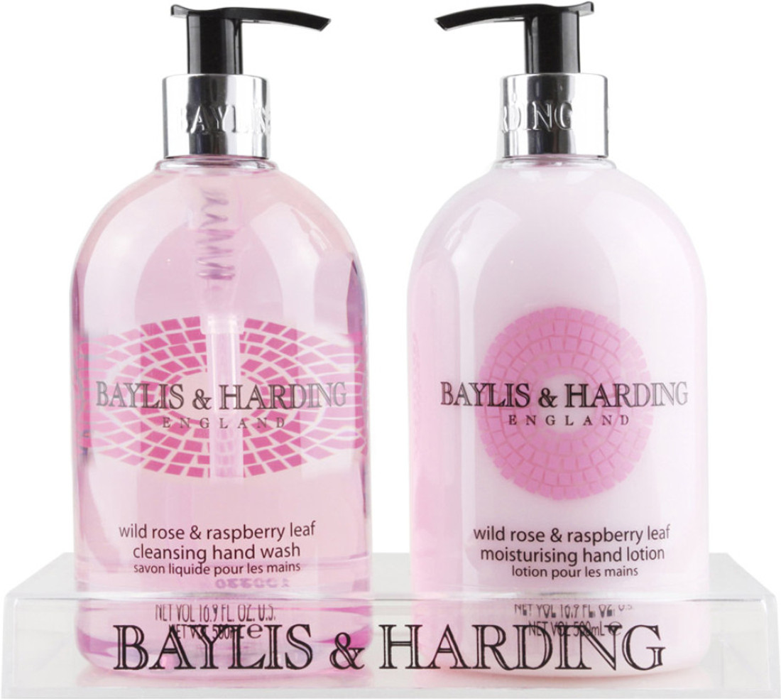 Baylis & Harding Wild Rose and Raspberry Hand Wash & Lotion Set Price