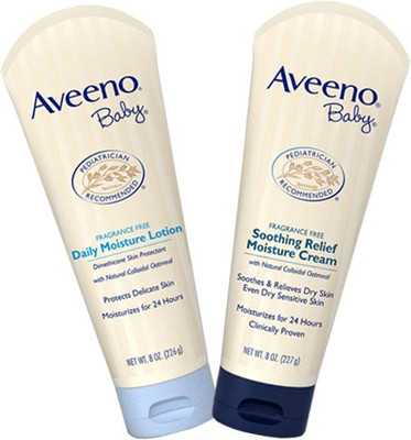 17% OFF on Aveeno Soothing Relief Moisture Cream & Daily Moisture Lotion Set of 2 17% OFF on Aveeno Soothing Relief Moisture Cream & Daily Moisture Lotion Set of 2