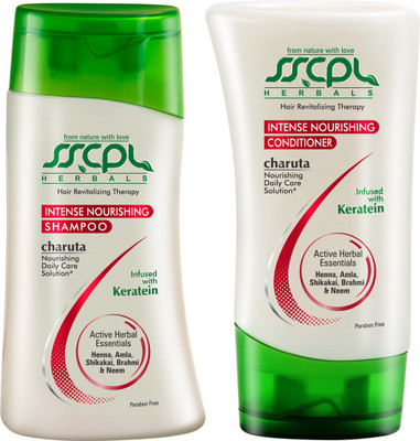 SSCPL Herbals Intense Nourishing Shampoo and Conditioner Set of 2 SSCPL Herbals Intense Nourishing Shampoo and Conditioner Set of 2