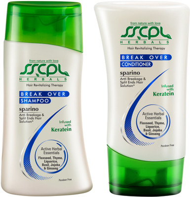 SSCPL Herbals Break Over Shampoo and Conditioner Set of 2 SSCPL Herbals Break Over Shampoo and Conditioner Set of 2