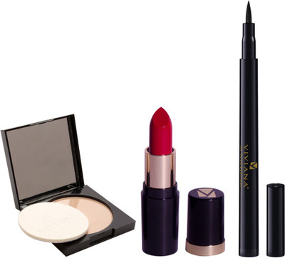 24% OFF on Viviana Lipstick 1, Face Powder 1, Hi Tech Liner 1 Set of 3 24% OFF on Viviana Lipstick 1, Face Powder 1, Hi Tech Liner 1 Set of 3