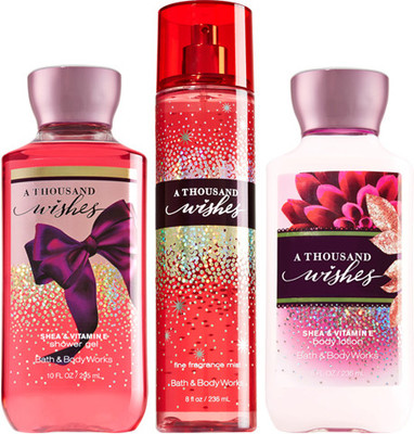 11% OFF on Bath & Body Works A Thousand Wishes Set of 3 11% OFF on Bath & Body Works A Thousand Wishes Set of 3