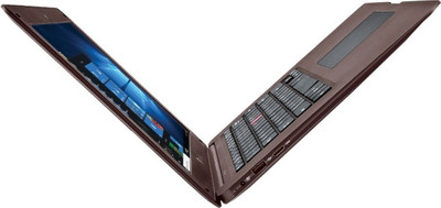 iBall Netbook CompBook Exemplaire 8902968170493 Intel Atom Quad Core - (2 GB DDR3/32 GB HDD/Windows 10) (14 inch, Cobalt Brown) 