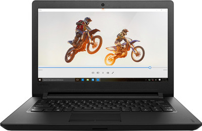 Lenovo Ideapad 100 Pentium Quad Core - (4 GB/500 GB HDD) Notebook 80T6003WIH (14 inch, Black, 1.6 kg) 