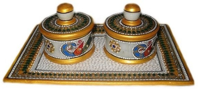 44% OFF on Crafts Paradise Beautiful Pracock Design Dryfruit Server 5 Piece Condiment Set Marble 44% OFF on Crafts Paradise Beautiful Pracock Design Dryfruit Server 5 Piece Condiment Set Marble
