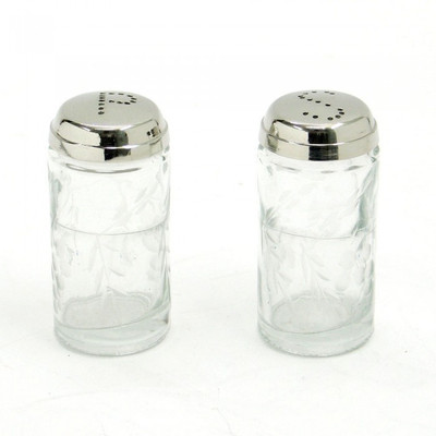 50% OFF on Indian Reverie 2 Piece Salt & Pepper Set Glass