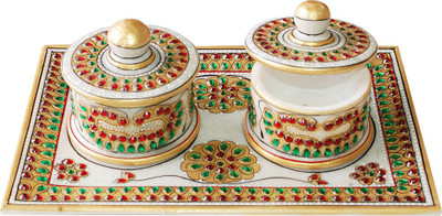53% OFF on RajLaxmi 3 Piece Condiment Set Marble 53% OFF on RajLaxmi 3 Piece Condiment Set Marble