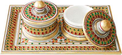 56% OFF on RajLaxmi 3 Piece Condiment Set Marble 56% OFF on RajLaxmi 3 Piece Condiment Set Marble