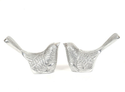 Cherrytin Sparrow 2 Piece Salt & Pepper Set Aluminium Cherrytin Sparrow 2 Piece Salt & Pepper Set Aluminium