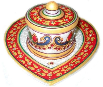 39% OFF on Crafts Paradise Beautiful Designed Meenakari Work Dryfruit Server 3 Piece Condiment Set Marble 39% OFF on Crafts Paradise Beautiful Designed Meenakari Work Dryfruit Server 3 Piece Condiment Set Marble