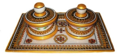 49% OFF on Crafts Paradise Beautifully Designed Meenakari Work Dryfruit Server 5 Piece Condiment Set Marble 49% OFF on Crafts Paradise Beautifully Designed Meenakari Work Dryfruit Server 5 Piece Condiment Set Marble